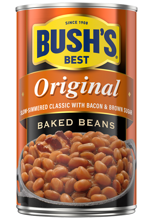 Can of Bush's Original Baked Beans